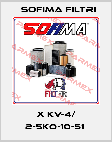 X KV-4/ 2-5KO-10-51  Sofima Filtri