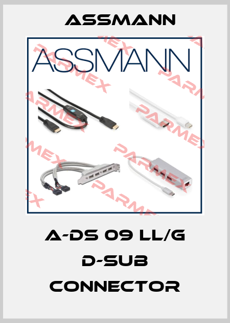 A-DS 09 LL/G D-sub connector Assmann