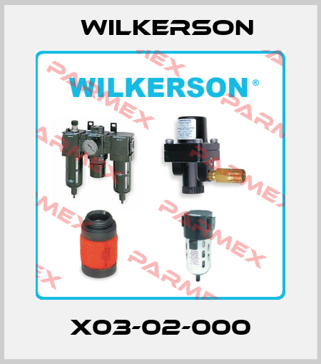 X03-02-000 Wilkerson