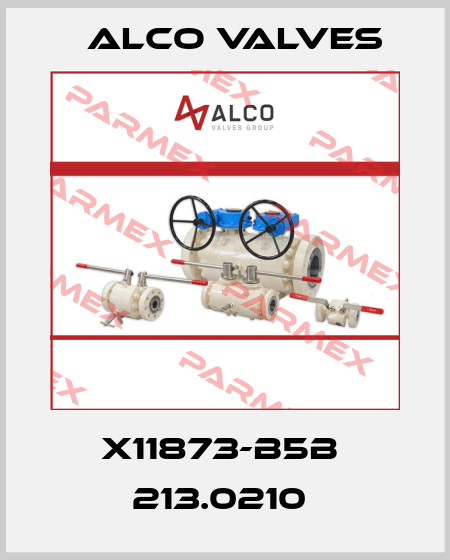 X11873-B5B  213.0210  Alco Valves
