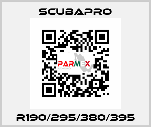 R190/295/380/395 Scubapro