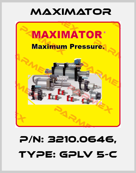 p/n: 3210.0646, Type: GPLV 5-C Maximator