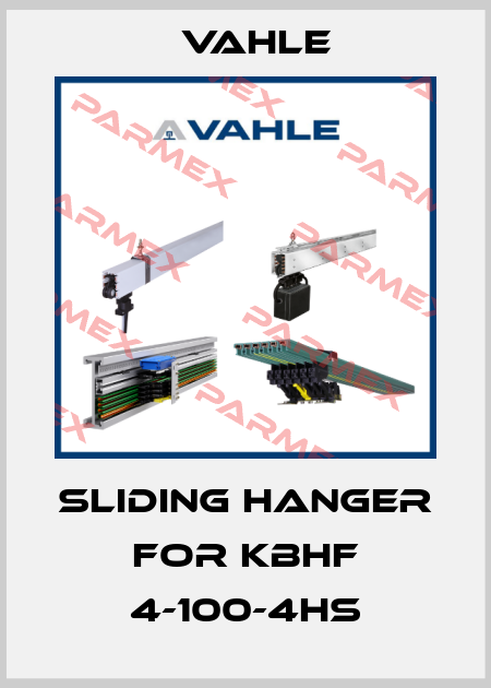 Sliding hanger for KBHF 4-100-4HS Vahle