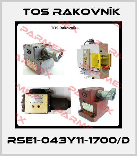 RSE1-043Y11-1700/D TOS Rakovník
