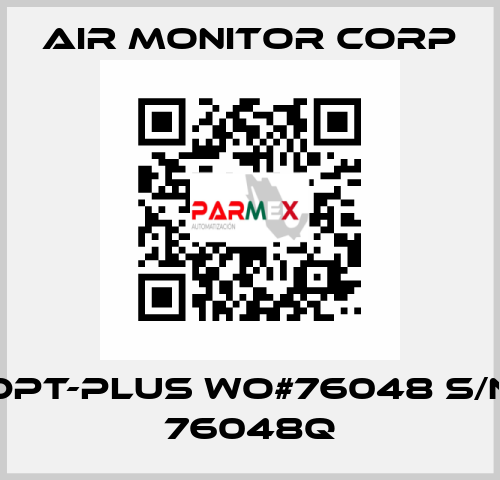 DPT-plus WO#76048 S/N 76048Q AIR MONITOR CORP