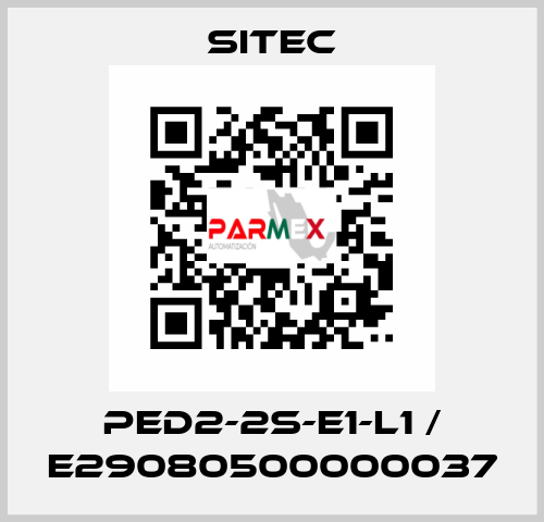 PED2-2S-E1-L1 / E29080500000037 SITEC