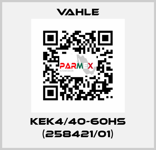 KEK4/40-60HS (258421/01) Vahle