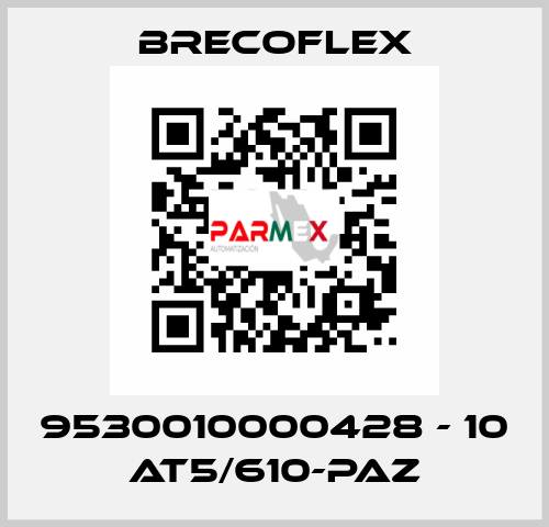 9530010000428 - 10 AT5/610-PAZ Brecoflex