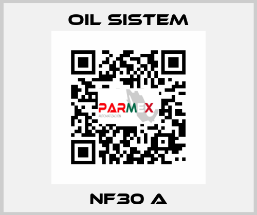 NF30 A Oil Sistem