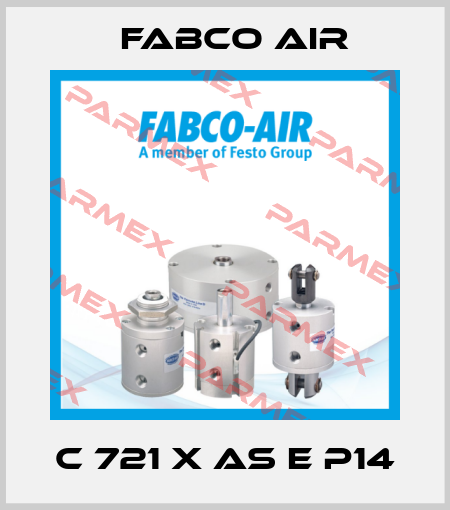 C 721 X AS E P14 Fabco Air