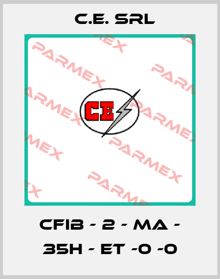 CFIB - 2 - MA - 35H - ET -0 -0 C.E. srl