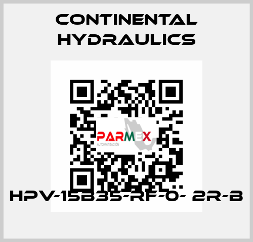 HPV-15B35-RF-0- 2R-B Continental Hydraulics