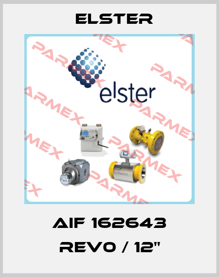AIF 162643 Rev0 / 12" Elster