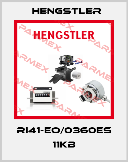 RI41-EO/0360ES 11KB Hengstler