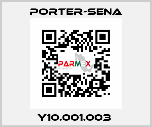 Y10.001.003  PORTER-SENA