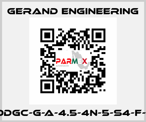 300DGC-G-A-4.5-4N-5-S4-F-B-0 Gerand Engineering