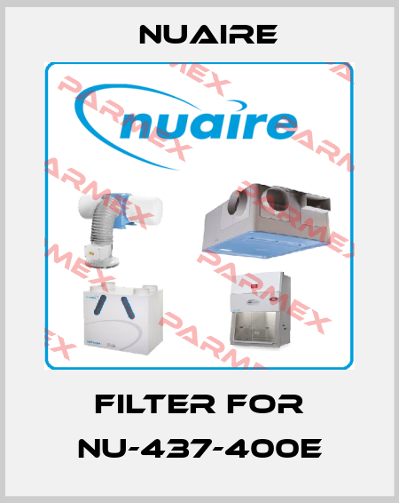 Filter for NU-437-400E Nuaire