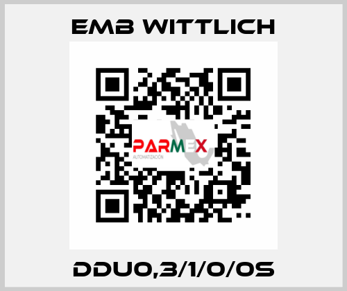 DDU0,3/1/0/0S EMB Wittlich