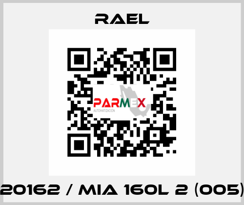 20162 / MIA 160L 2 (005) RAEL