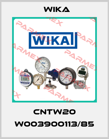 CNTW20 W003900113/85 Wika