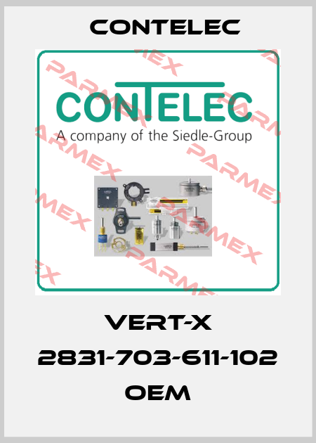 VERT-X 2831-703-611-102 OEM Contelec
