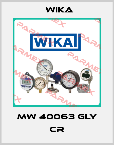 MW 40063 GLY CR Wika