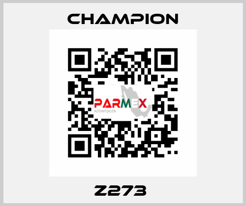 Z273  Champion