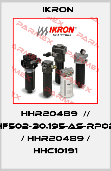 HHR20489  // HF502-30.195-AS-RP02 / HHR20489 / HHC10191 Ikron