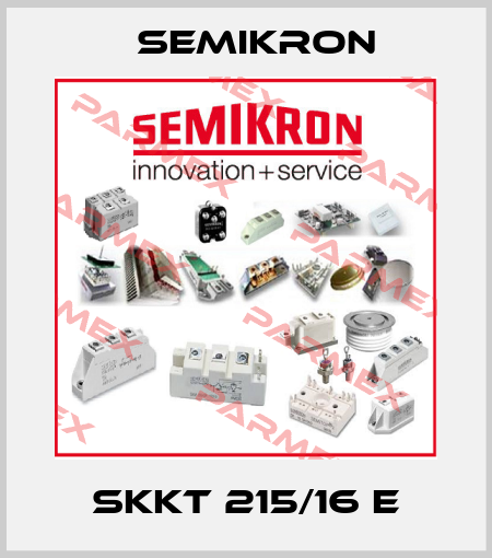 SKKT 215/16 E Semikron