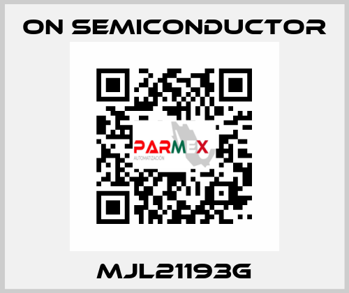 MJL21193G On Semiconductor