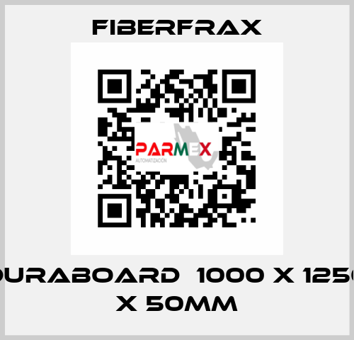 Duraboard  1000 x 1250 x 50mm Fiberfrax