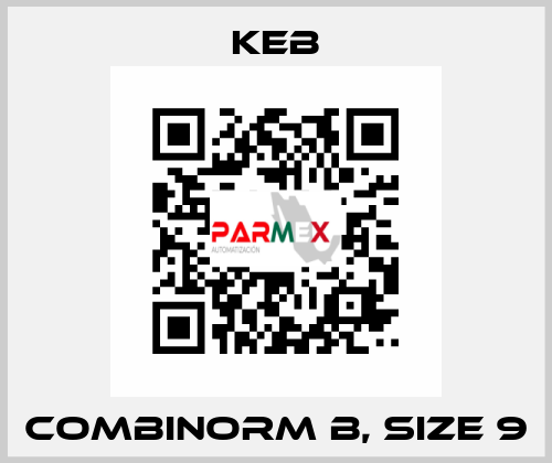 COMBINORM B, Size 9 KEB