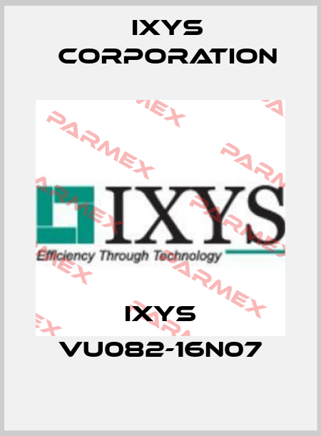IXYS VU082-16N07 Ixys Corporation