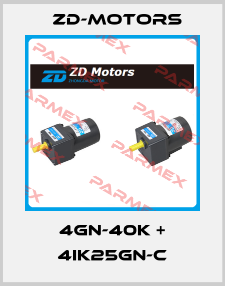 4GN-40K + 4IK25GN-C ZD-Motors