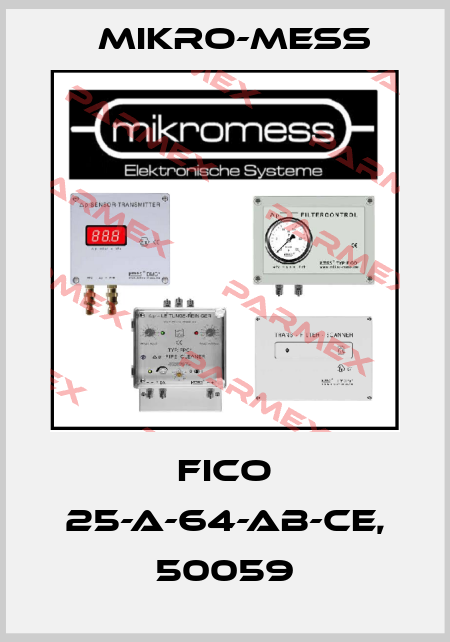 FICO 25-A-64-AB-CE, 50059 Mikro-mess