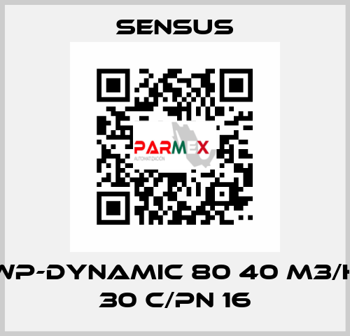 Wp-Dynamic 80 40 m3/h 30 c/PN 16 Sensus