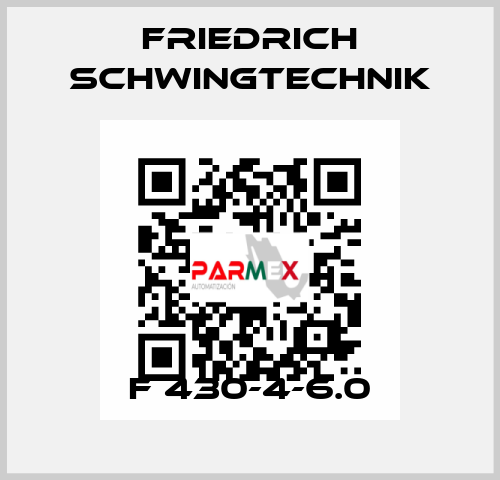 F 430-4-6.0 Friedrich Schwingtechnik