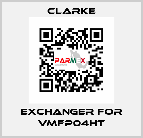 exchanger for VMFP04HT Clarke