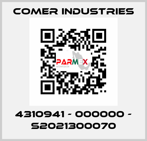 4310941 - 000000 - S2021300070 Comer Industries