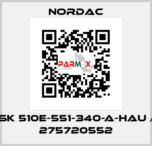 SK 510E-551-340-A-HAU / 275720552 NORDAC