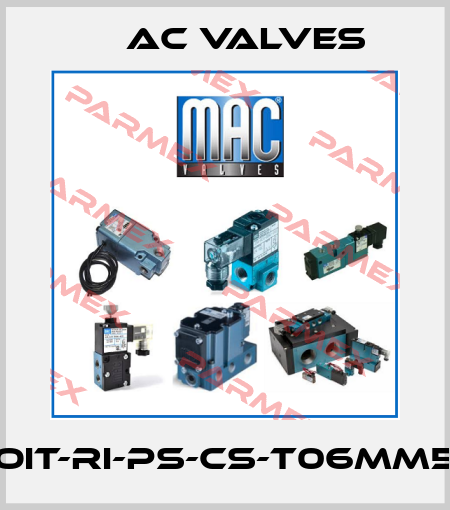 OIT-RI-PS-CS-T06MM5 МAC Valves