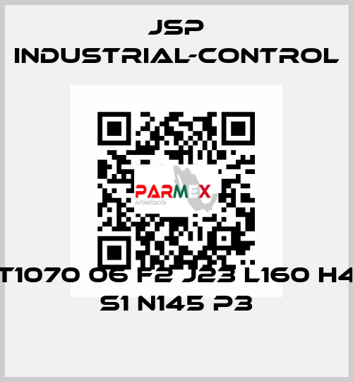 T1070 06 F2 J23 L160 H4 S1 N145 P3 JSP Industrial-Control