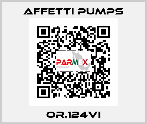 OR.124VI Affetti pumps
