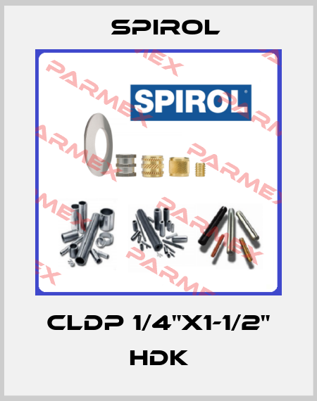 CLDP 1/4"X1-1/2" HDK Spirol
