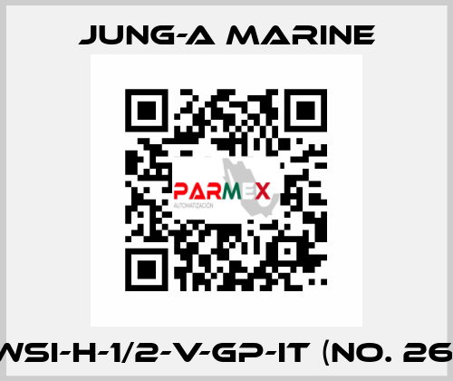 WSI-H-1/2-V-GP-IT (No. 26) JUNG-A MARINE