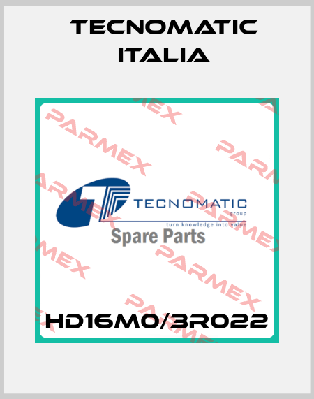 HD16M0/3R022 Tecnomatic Italia
