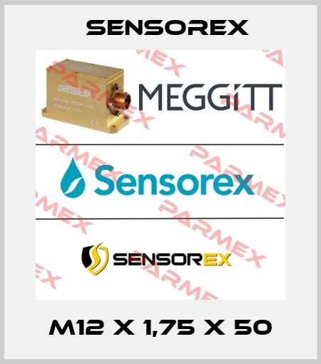 M12 X 1,75 x 50 Sensorex