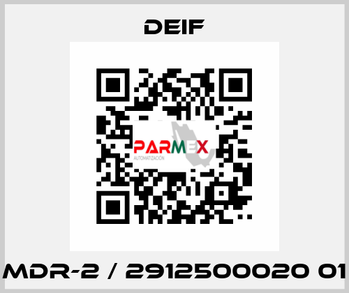 MDR-2 / 2912500020 01 Deif