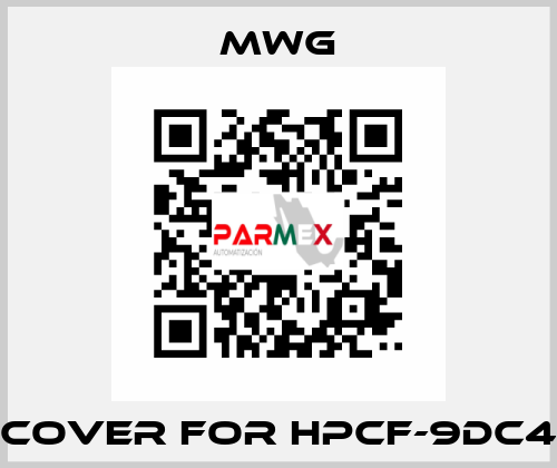 cover for HPCF-9DC4 MWG