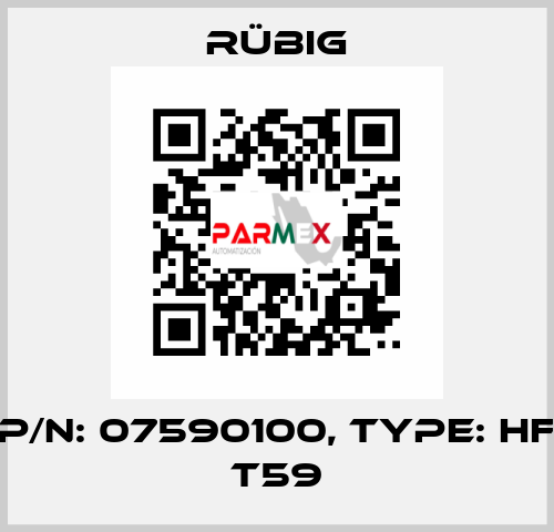 P/N: 07590100, Type: HF T59 Rübig